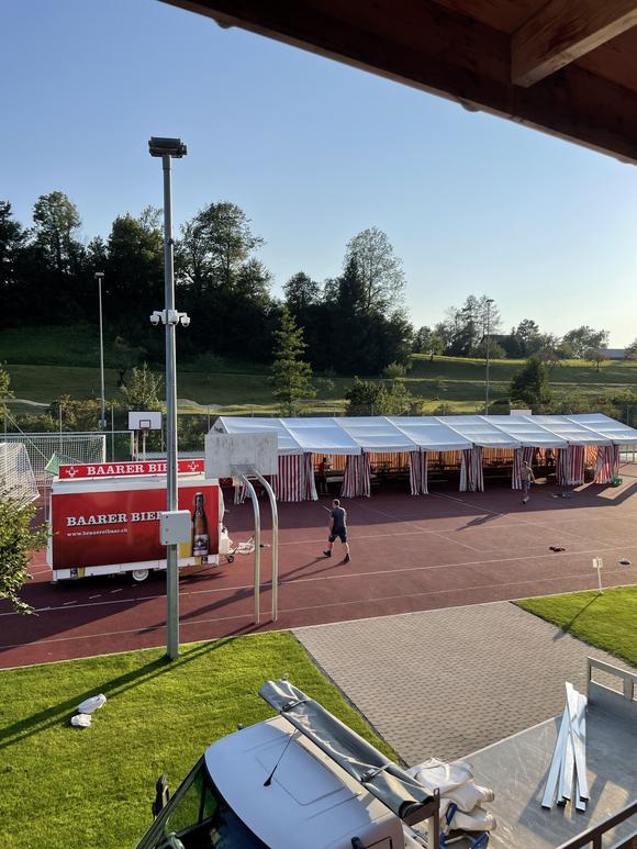 Vorbereitungen Auf Das Cup Fest Vom Samstag Laufen Fc Hausen Am Albis